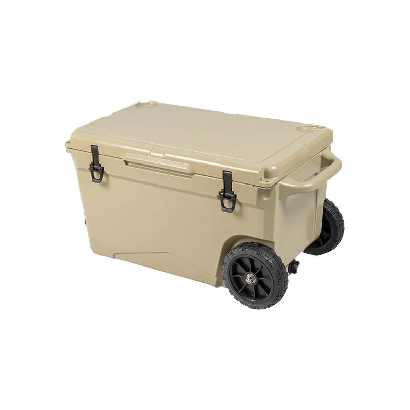 Caixa refrigeradora de rotomoldagem para pesca ao ar livre de grande capacidade 75QT